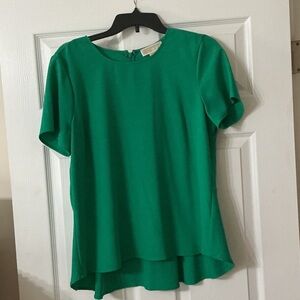 Michael Kors Vibrant Green Blouse